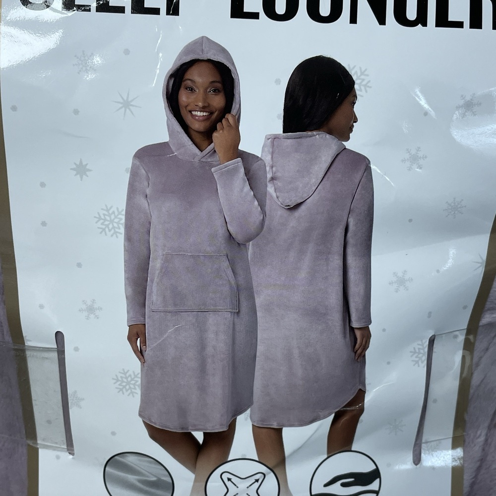 32 Degrees Women's L/XL Sleep Lounger Lavender H0883 - Picture 5 of 7